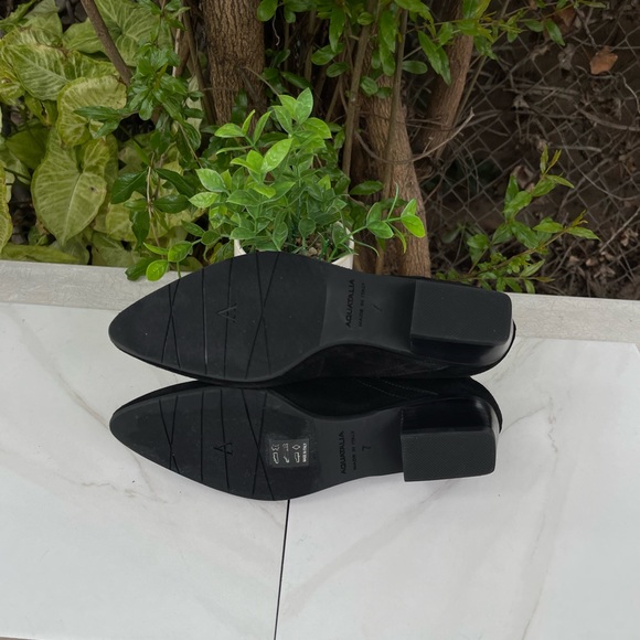 AQUATALIA FLOELLA Black Suede
Waterproof Ankle Boots Size 7 - Picture 5 of 10